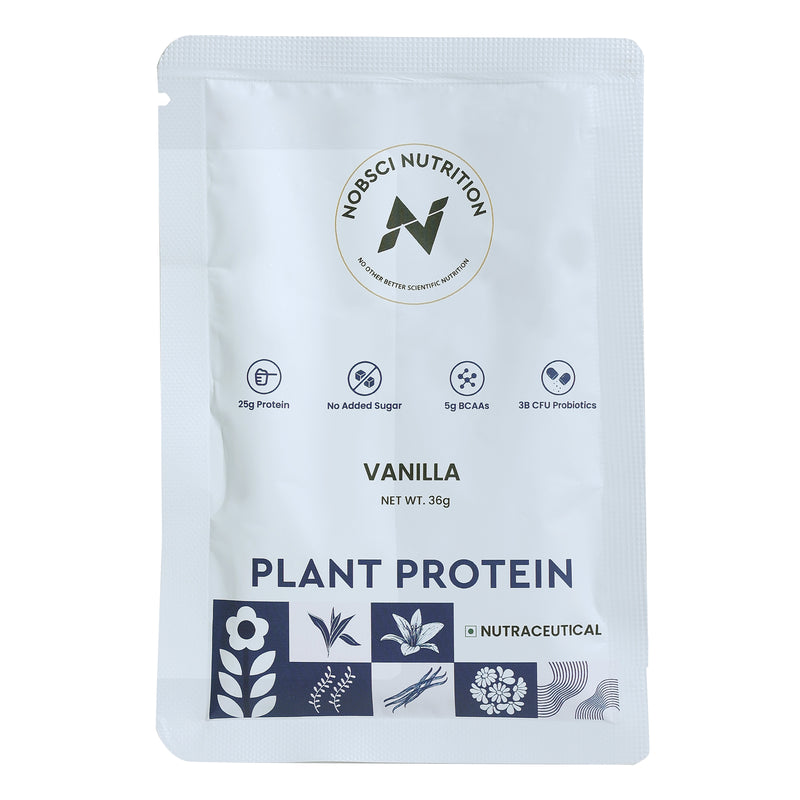 Plant Protein - Vanilla Sachets Pack of 6