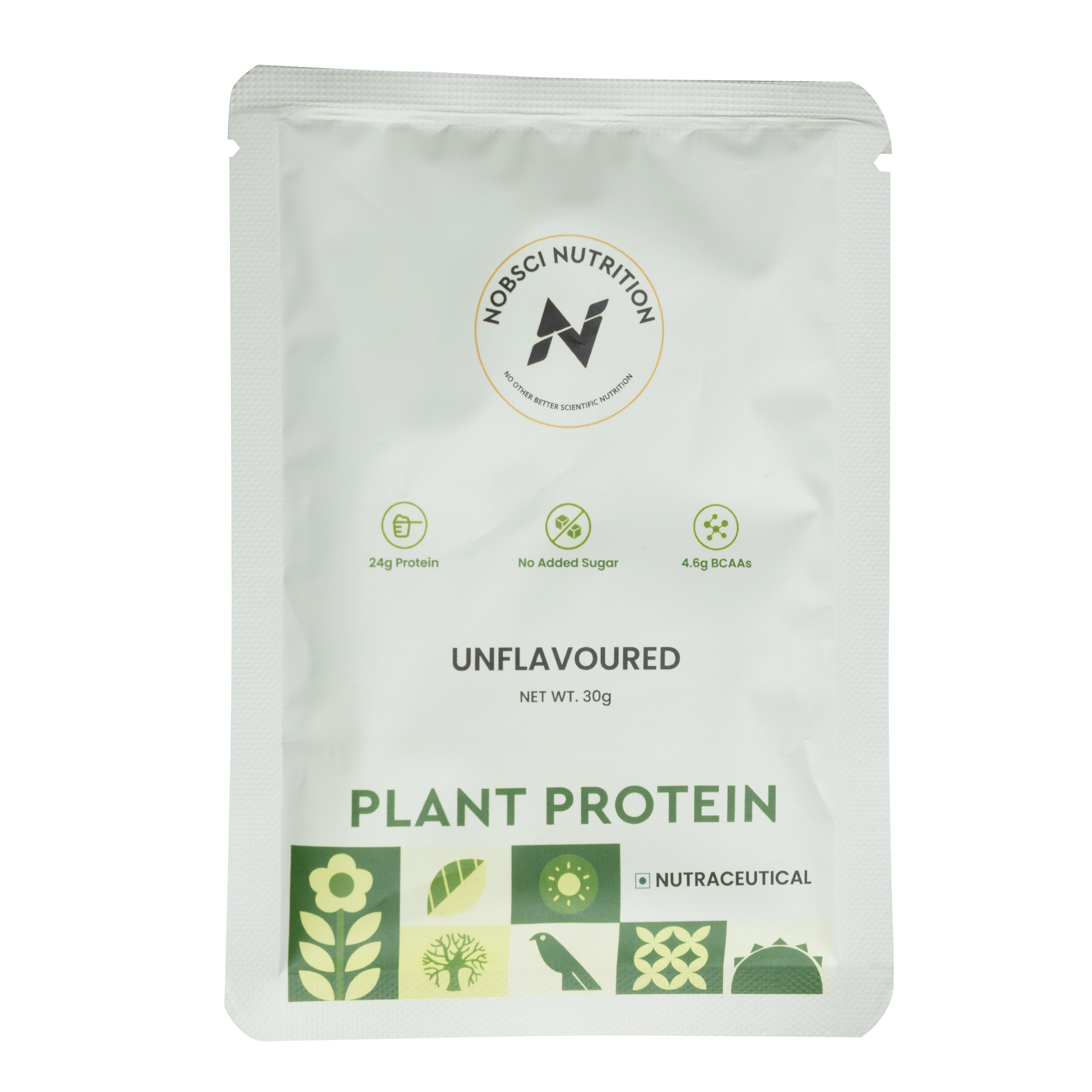 Plant Protein - Unflavoured Sachets Pack of 6