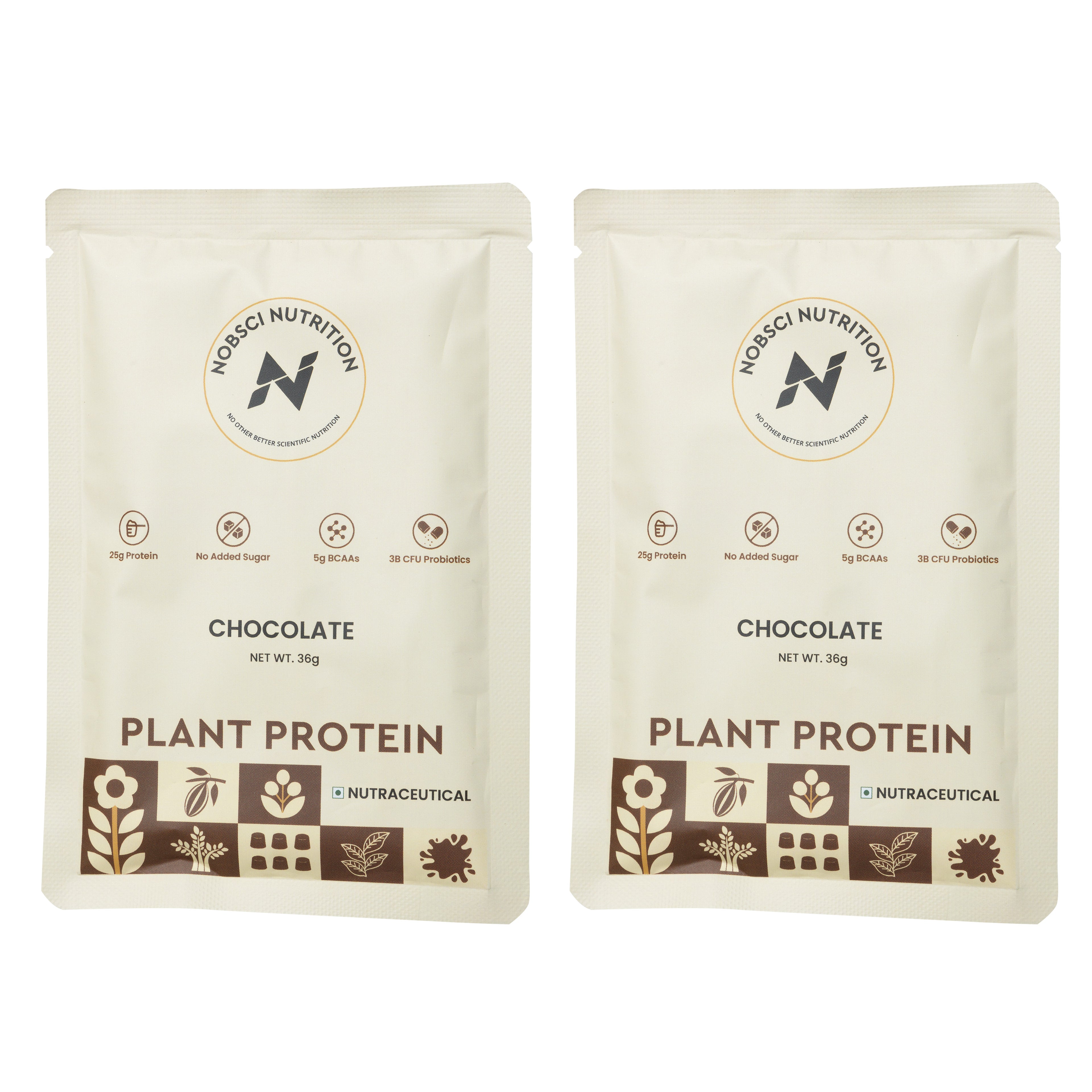 Plant Protein – Chocolate Sachets Pack of 6