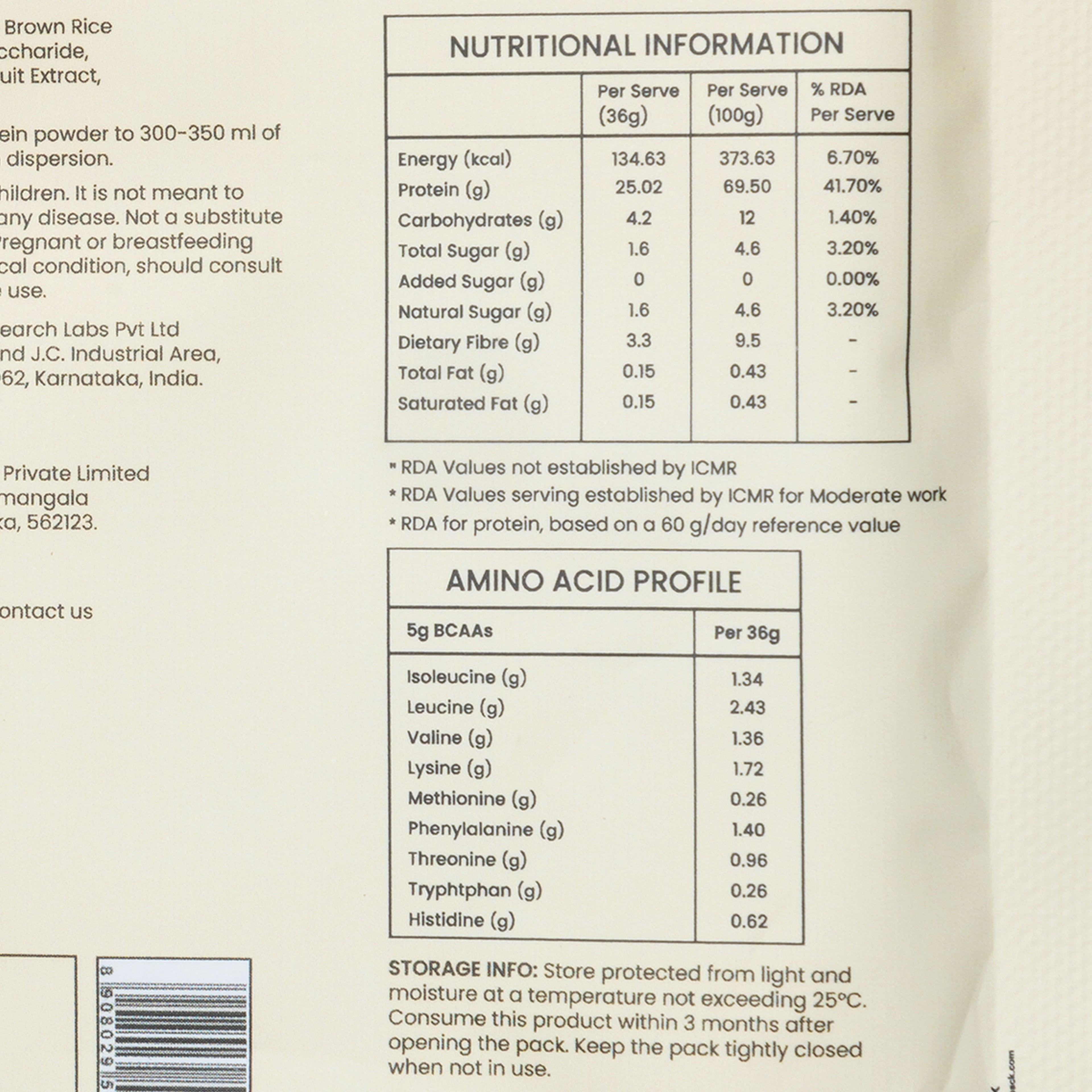 Plant Protein – Chocolate Sachets Pack of 6