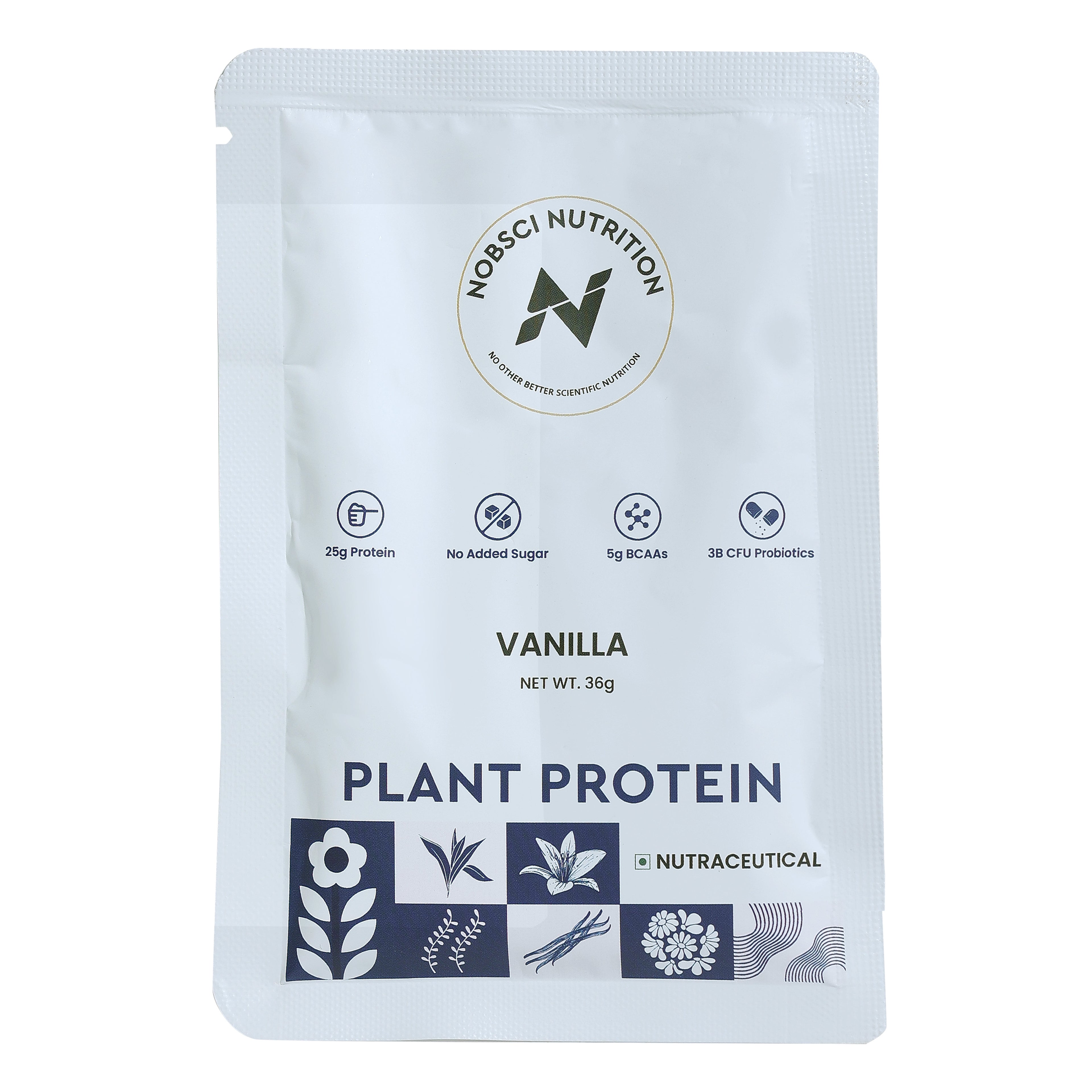 Plant Protein - Vanilla Sachets Pack of 6