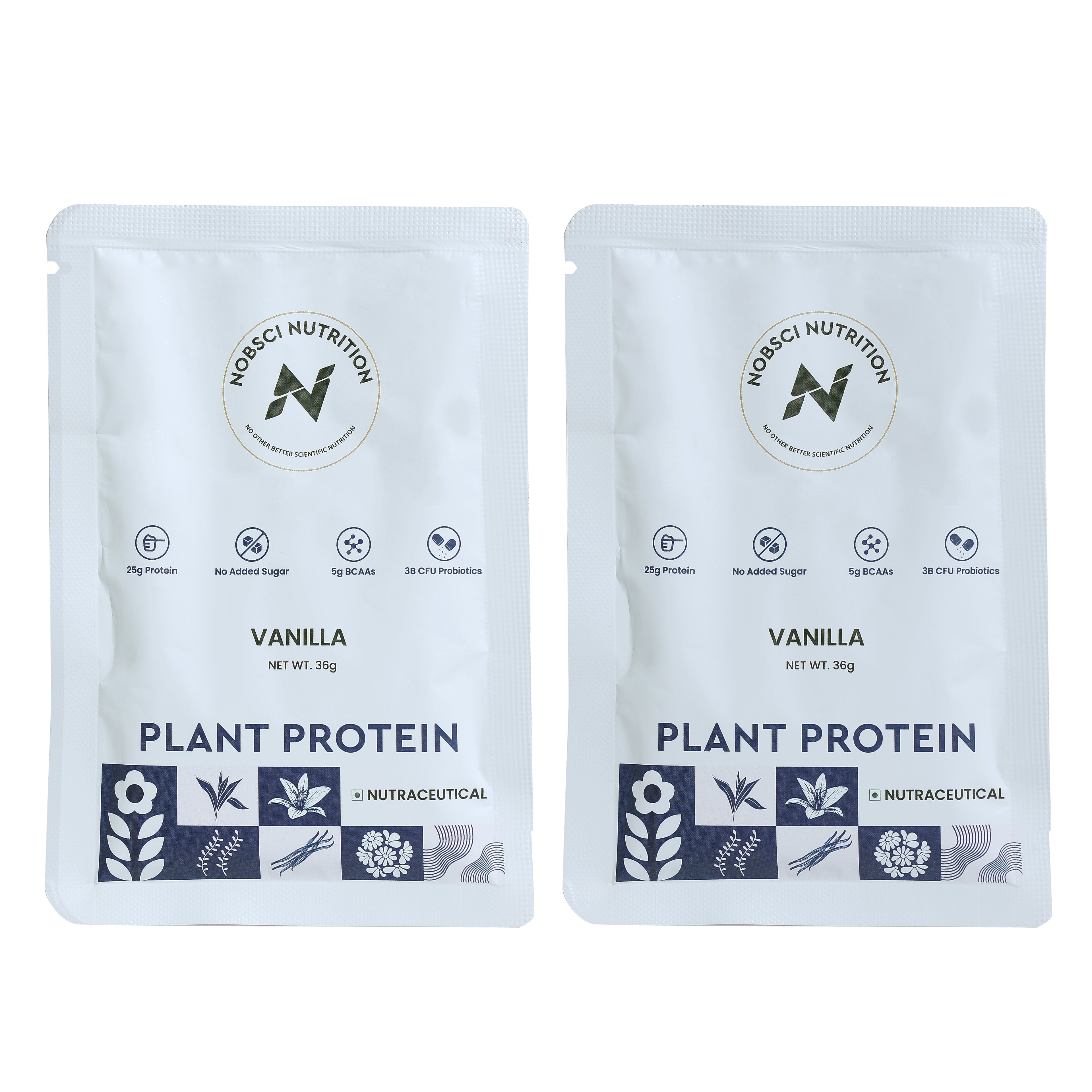 Plant Protein - Vanilla Sachets Pack of 6