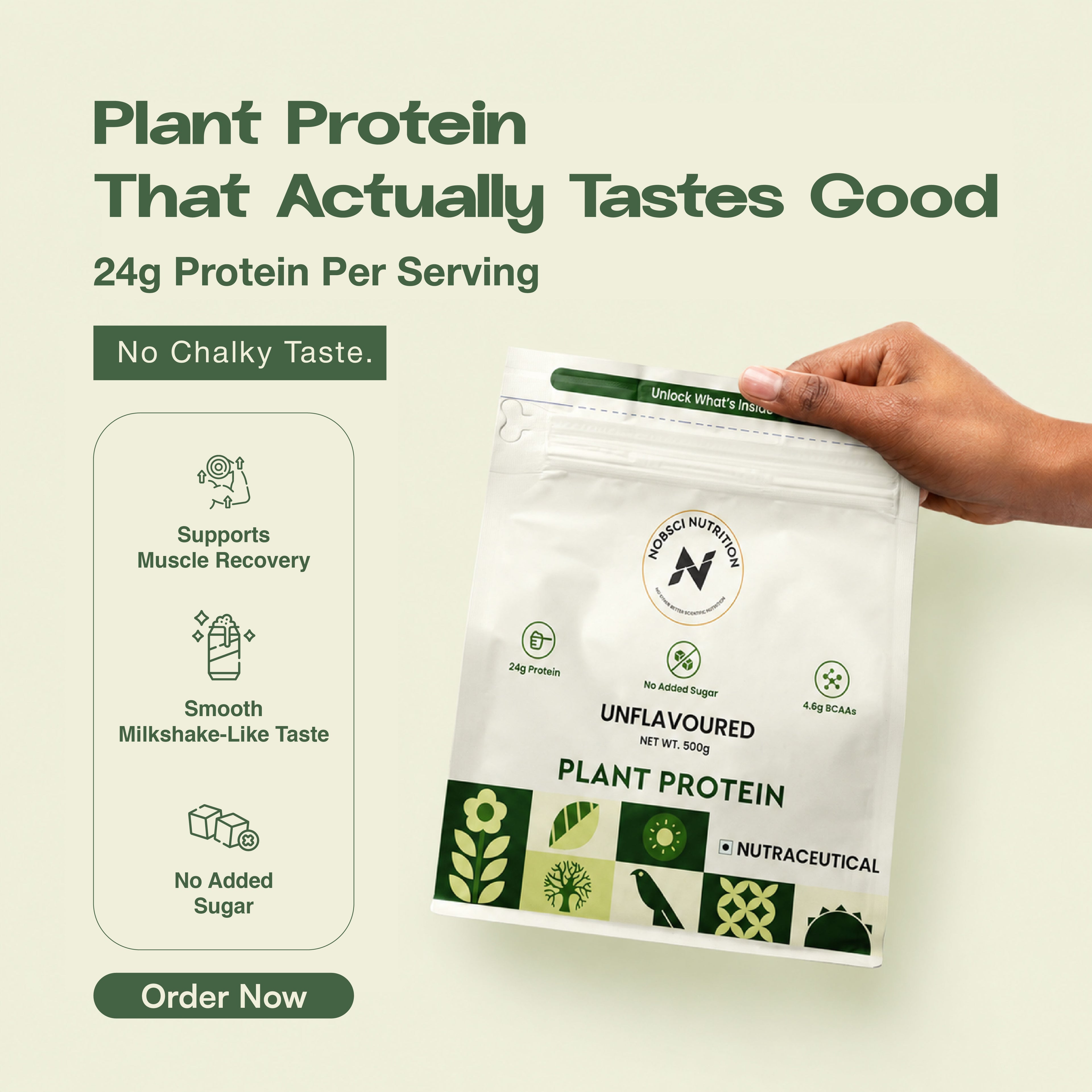 Plant Protein - Unflavoured Pack